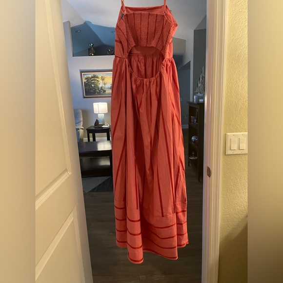 🩷NWT🩷NEVER WORN🩷Pink Striped Maxi Dress🩷 - Picture 4 of 4
